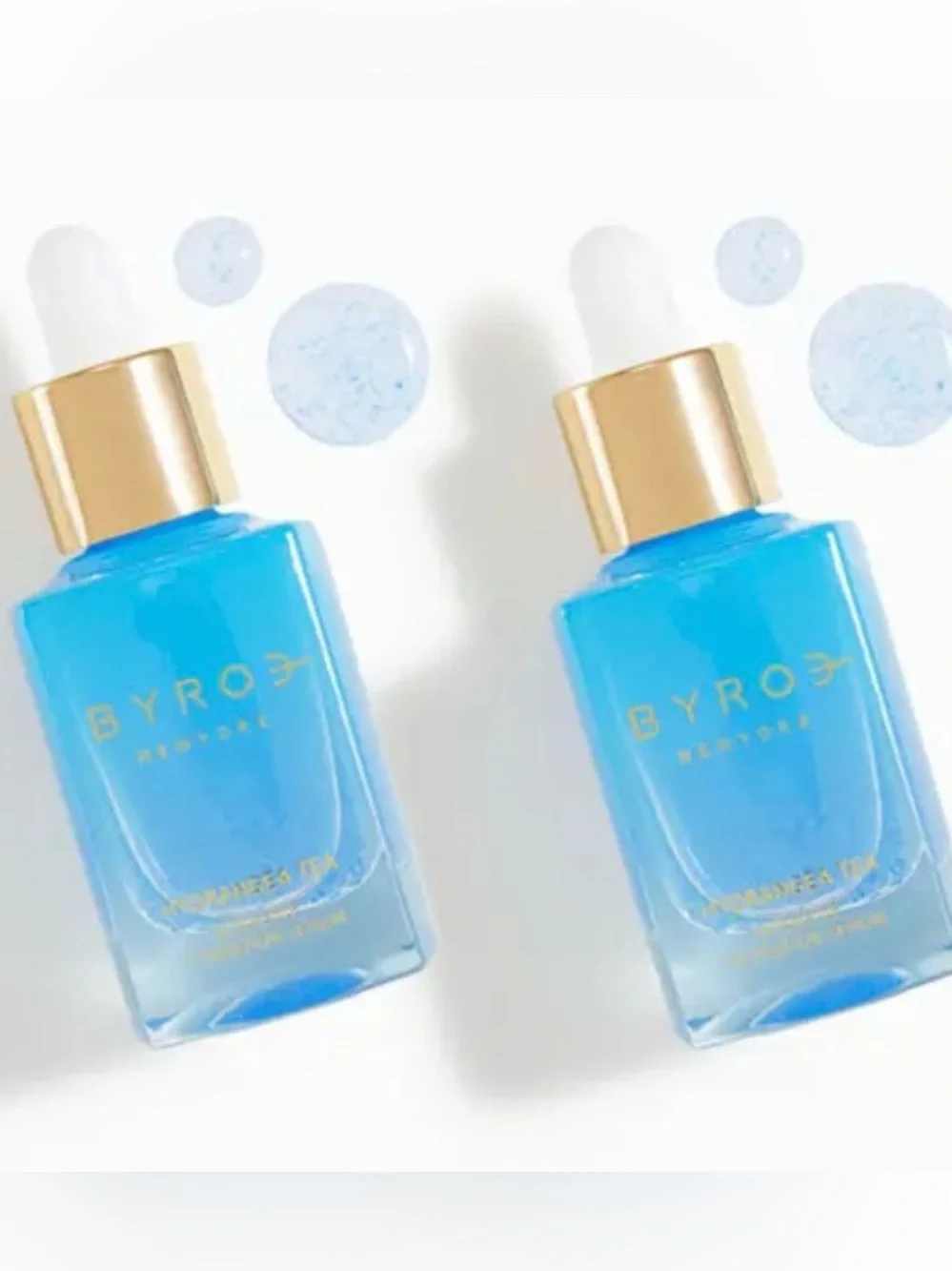 Byroe New York Hydrangea Tea Intensive Hydration Serum Duo 30ml X 2  BRAND NEW